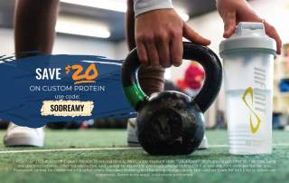 protein marketing card front
