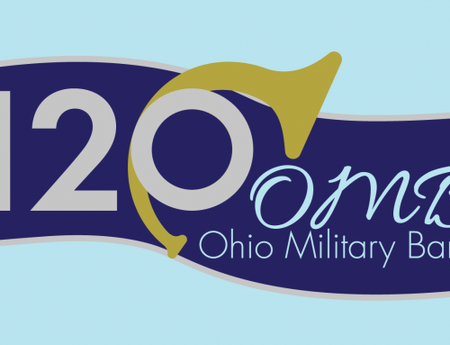 Ohio Military Band 120th Anniversary Logo